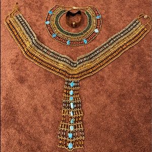 3 Piece Egyptian Costume Jewelry